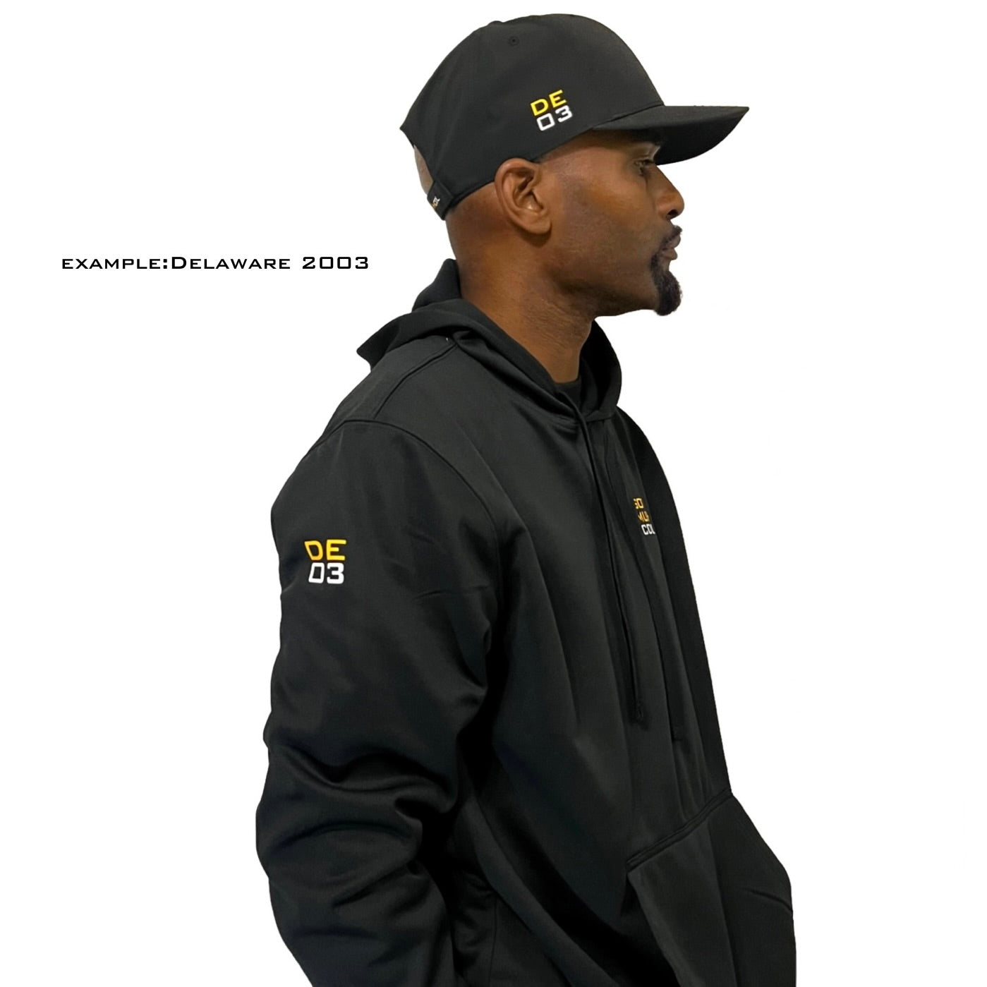 State Year Performance Fleece Hoodie (personalized)